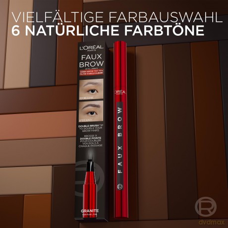 L'Oréal Paris Infaillible Eyebrow Pencil (Faux Brow) 1 ml - Shade: Granite