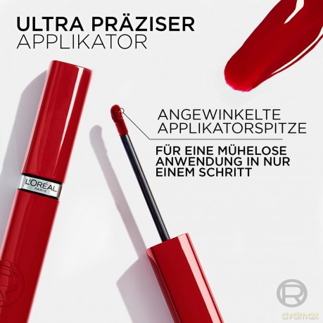 L'Oréal Paris Infaillible Liquid Lipstick (Laque Resistance) 4.3 ml - Shade: 550 Noir Cherry