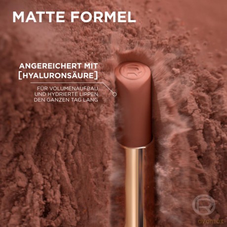 L'Oréal Paris Long-lasting matte lipstick (Color Riche Intense Volume Matte Slim Lips tick) 1.8 g - Shade: 550 Le Nude Daring