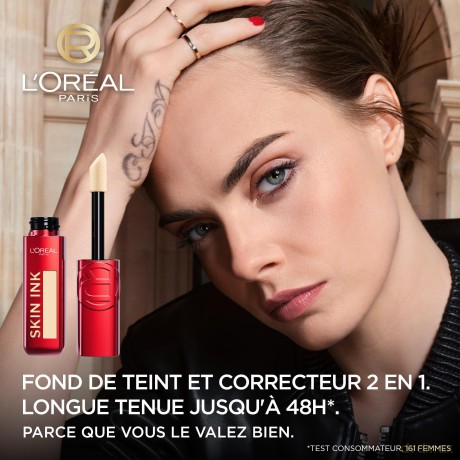 L'Oréal Paris Make-up and corrector 2 in 1 Infaillible (Skin Ink) 15 ml - Shade: 15 Light Neutral