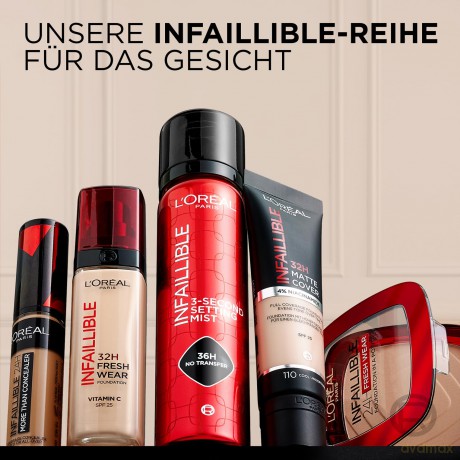L'Oréal Paris Make-up in Infaillible 24H Fresh Wear (Foundation in a Powder) 9 g - Shade: 130 True Story