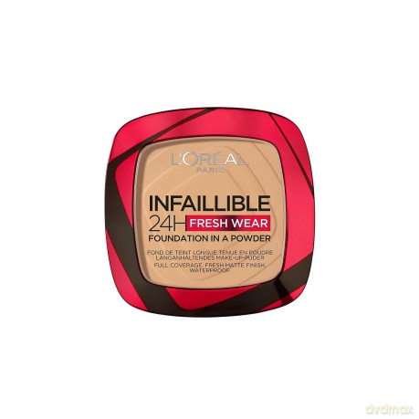 L'Oréal Paris Make-up in Infaillible 24H Fresh Wear (Foundation in a Powder) 9 g - Shade: 200 Golden Sand