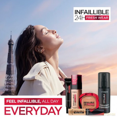 L'Oréal Paris Make-up in Infaillible 24H Fresh Wear (Foundation in a Powder) 9 g - Shade: 200 Golden Sand