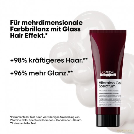 L'Oréal Professionnel Conditioner for colored hair Vitamino Color Spectrum (Professional Conditioner) - Volume: 75 ml