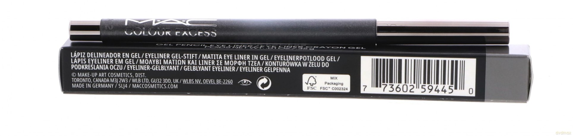 MAC Cosmetics Colour Excess Gel Pencil Eye Liner 35 g - Shade: Isn´t It Iron-Ic