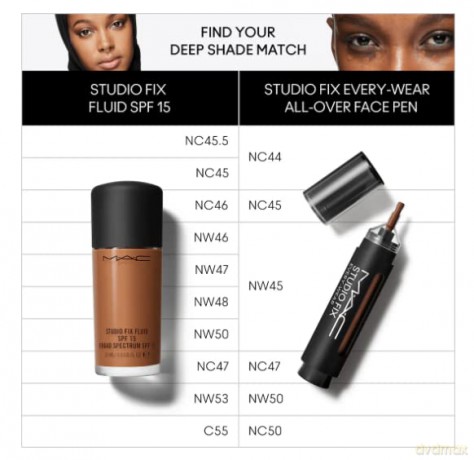 MAC Cosmetics Cream concealer and makeup in one Studio Fix (Every-Wear All-Over Face Pen) 12 ml - Shade: NC44