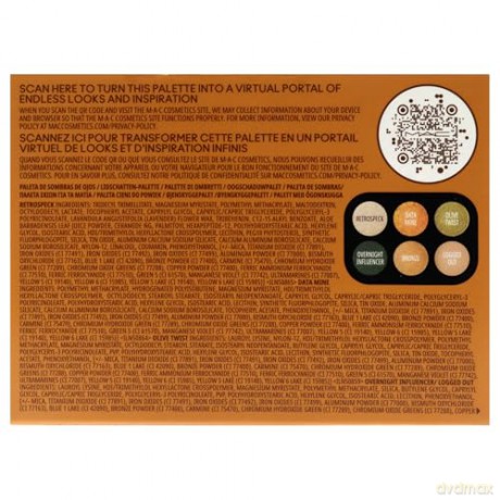 MAC Cosmetics Eye shadow palette Connect in Color Bronze Influence (Eye Shadow Palette) 6.25 g