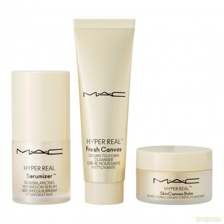 MAC Cosmetics Holy Grail Mini Hyper Real Trio Kit Skincare Gift Set
