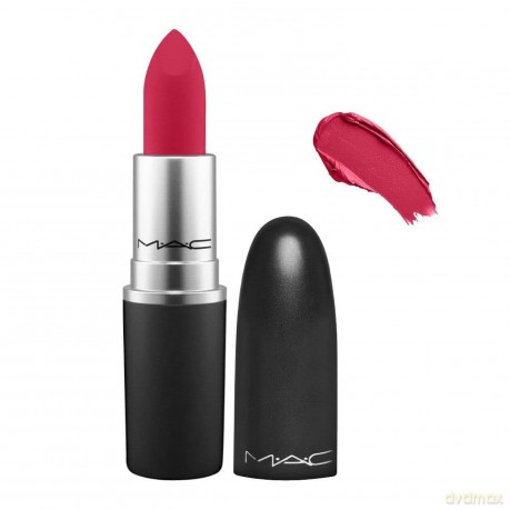 MAC Cosmetics Powder Kiss matt nourishing lipstick (Lips tick) 3 g - Shade: Shocking Revelation