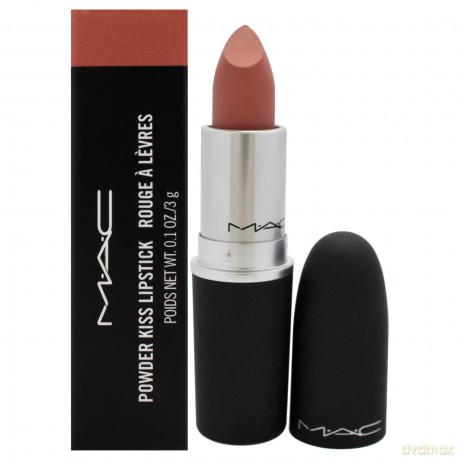 MAC Cosmetics Powder Kiss matt nourishing lipstick (Lips tick) 3 g - Shade: Teddy
