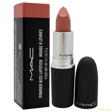 MAC Cosmetics Powder Kiss matt nourishing lipstick (Lips tick) 3 g - Shade: Teddy