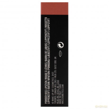 MAC Cosmetics Powder Kiss matt nourishing lipstick (Lips tick) 3 g - Shade: Teddy