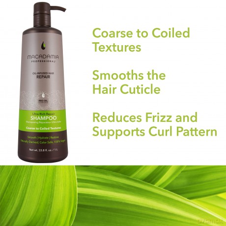 Macadamia Ultra Rich Repair (Shampoo) - Volume: 1000 ml