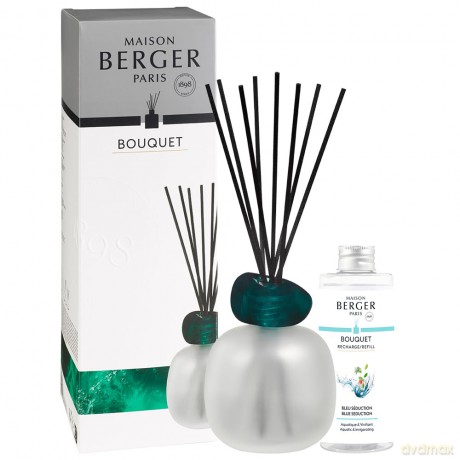 Maison Berger Paris Gift set aroma diffuser Mineral Frosted + Blue Seduction refill 180 ml