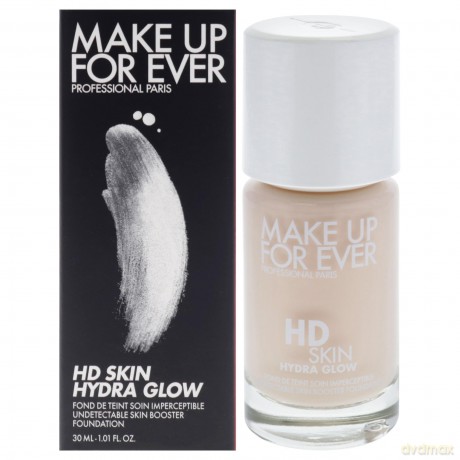Make Up For Ever Hydrating and brightening make-up HD Skin Hydra Glow (Skin Booster Foundation) 30 ml - Shade: 1N00