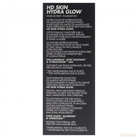 Make Up For Ever Hydrating and brightening make-up HD Skin Hydra Glow (Skin Booster Foundation) 30 ml - Shade: 1Y00