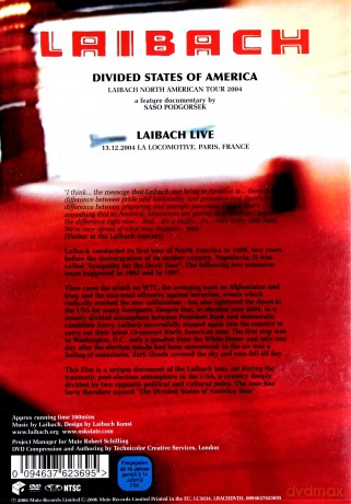 Laibach: Divided States Of America [DVD]