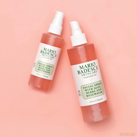 Mario Badescu Facial Spray with Aloe, Herbs and Rosewater - Volume: 236 ml