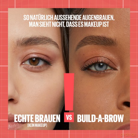 Maybelline Fix and gel for eyebrows Build A Brow (Brow Pen + Sealing Gel) - Shade: 250 Blonde