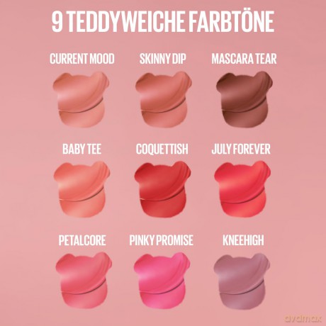 Maybelline Matte Liquid Lipstick Super Stay Teddy Tint (Liquid Lip Tint) 5 ml - Shade: 15 Skinny Dip