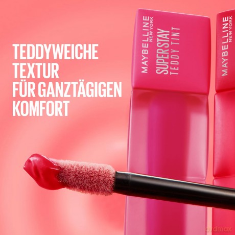 Maybelline Matte Liquid Lipstick Super Stay Teddy Tint (Liquid Lip Tint) 5 ml - Shade: 15 Skinny Dip