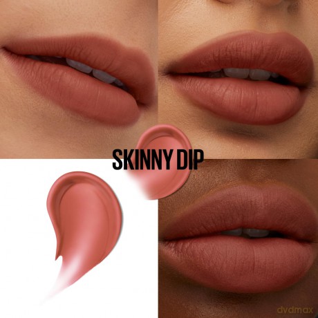Maybelline Matte Liquid Lipstick Super Stay Teddy Tint (Liquid Lip Tint) 5 ml - Shade: 15 Skinny Dip