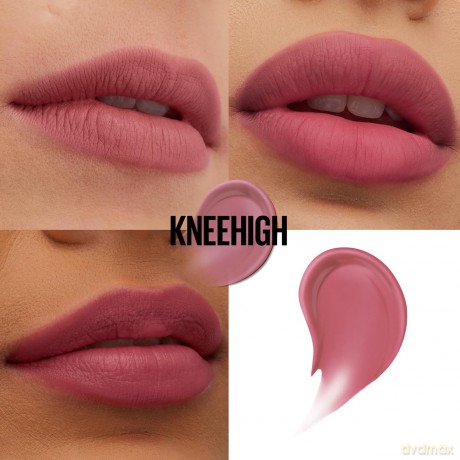 Maybelline Matte Liquid Lipstick Super Stay Teddy Tint (Liquid Lip Tint) 5 ml - Shade: 55 Kneehigh
