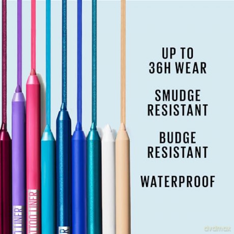 Maybelline Waterproof Tattoo Liner (Gel Pencil) 1.3 g - Shade: 819 Galactic Cobalt