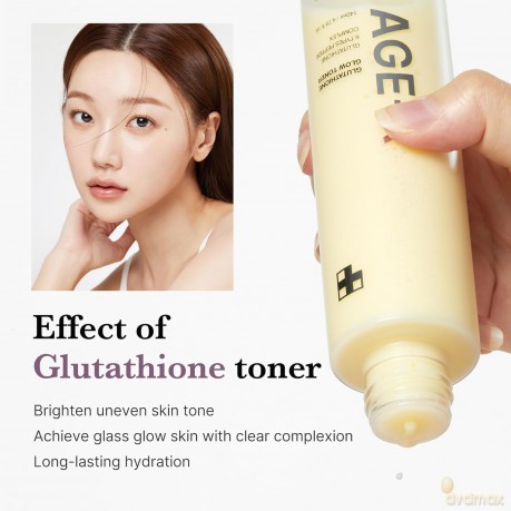 Medicube AGE-R Double-Layer Milk Toner (Glutathione Glow Toner) 140 ml