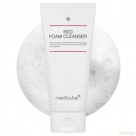 Medicube Cleansing foam against imperfections for oily and problematic skin Red Foam Cleanser 120 ml