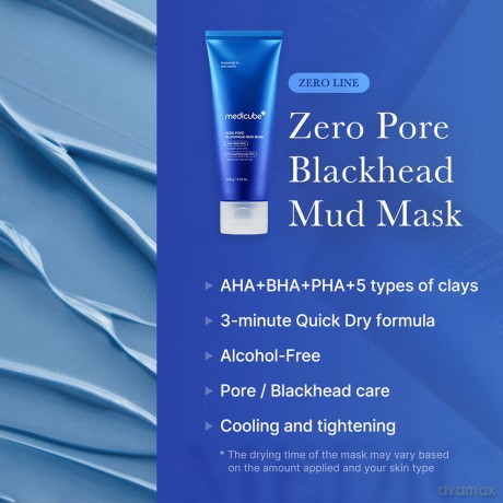 Medicube Exfoliating mask for oily skin Zero Pore (Blackhead Mud Mask) 100 g