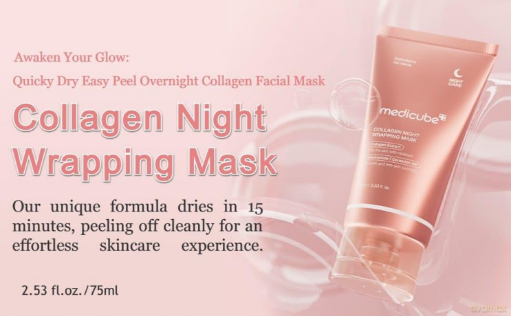 Medicube Innovative night face mask Collagen (Night Wrapping Mask) 75 ml
