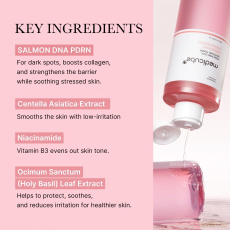 Medicube PDRN Pink Cica Revitalizing Hydrating Toner (Soothing Toner) 250 ml