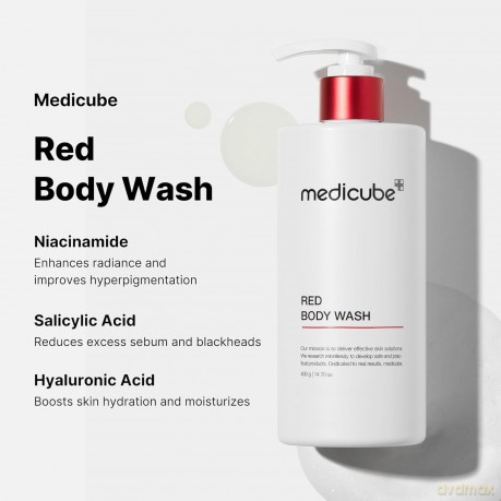 Medicube Shower gel for acne-prone skin Red Acne (Body Wash) 400 g