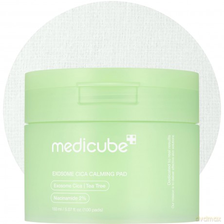 Medicube Soothing and hydrating toning pads for sensitive and problematic skin Exosome Cica (Calming Pad) 100 pcs