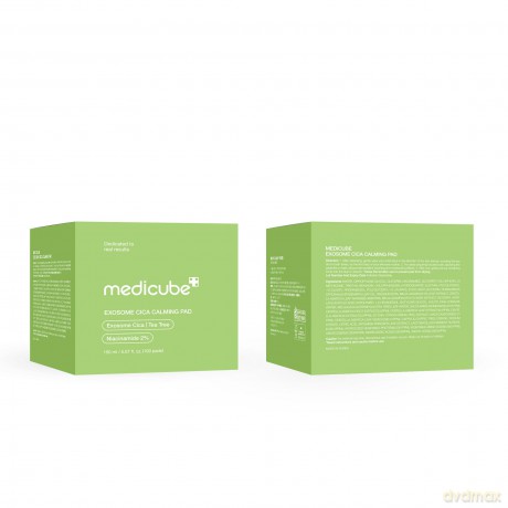 Medicube Soothing and hydrating toning pads for sensitive and problematic skin Exosome Cica (Calming Pad) 100 pcs