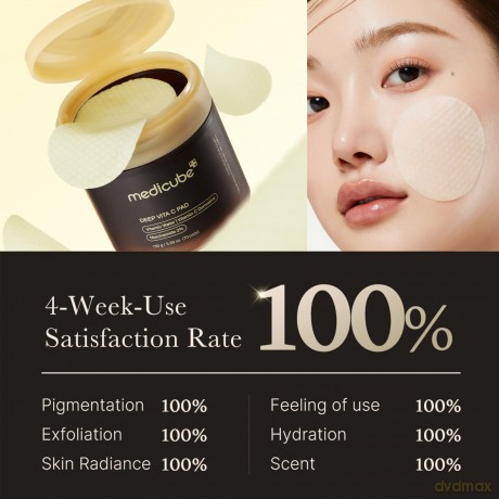 Medicube Toning pads for all skin types Deep (Vita C Pads) 70 pcs