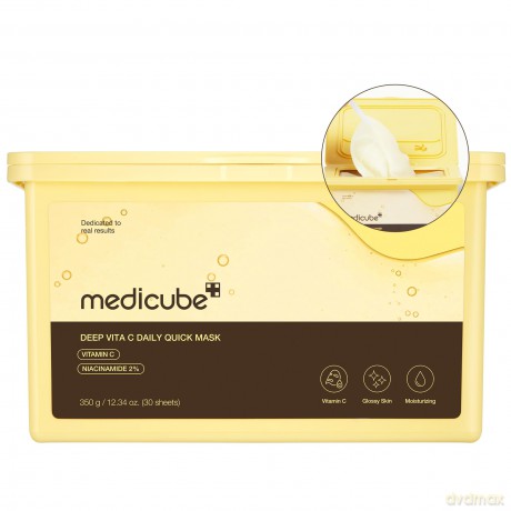 Medicube Vitamin face mask Deep Vita C (Daily Quick Sheet Mask) 30 pcs