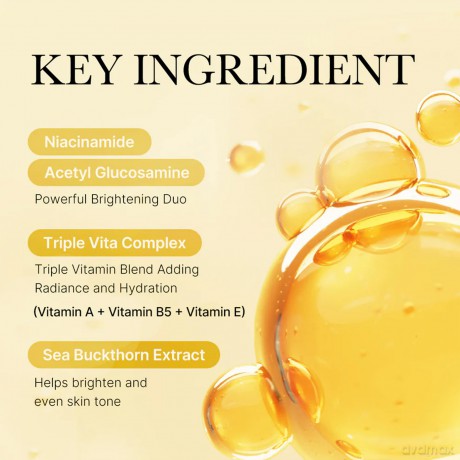 Medicube Vitamin face mask Deep Vita C (Daily Quick Sheet Mask) 30 pcs