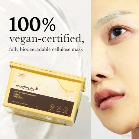 Medicube Vitamin face mask Deep Vita C (Daily Quick Sheet Mask) 30 pcs
