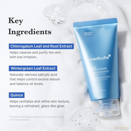Medicube Zero Foam Cleanser 120 g