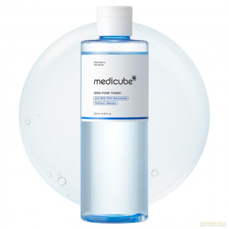 Medicube Zero Pore Hydrating and Exfoliating Facial Toner (Toner) 250 ml
