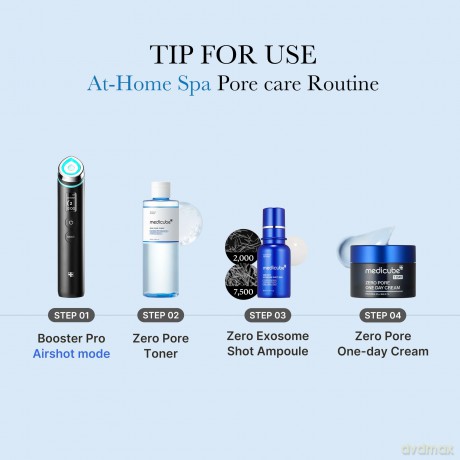 Medicube Zero Pore Hydrating and Exfoliating Facial Toner (Toner) 250 ml