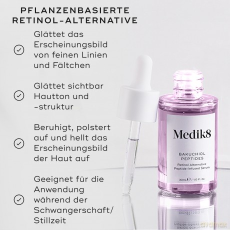 Medik8 Anti-aging serum Bakuchiol Peptides (Retinol Alterna tive Peptide-Infused Serum) 30 ml