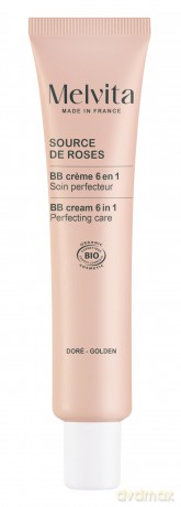 Melvita BB cream (BB Cream 6 in 1) 40 ml - Shade: Doré - Golden