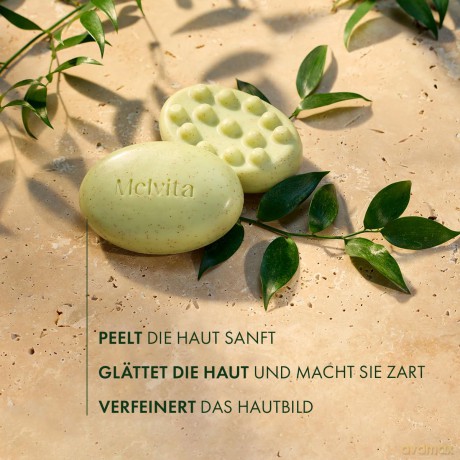 Melvita L`Or Végétal Exfoliating Smoothing Body Soap 125 g