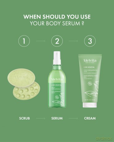 Melvita L`Or Végétal Exfoliating Smoothing Body Soap 125 g