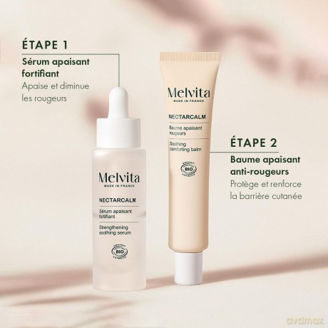 Melvita Nectarcalm Strengthening Soothing Serum 30 ml