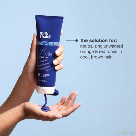 Milk Shake Cold Brunette Conditioner for Brown Hair (Conditioner) - Volume: 250 ml