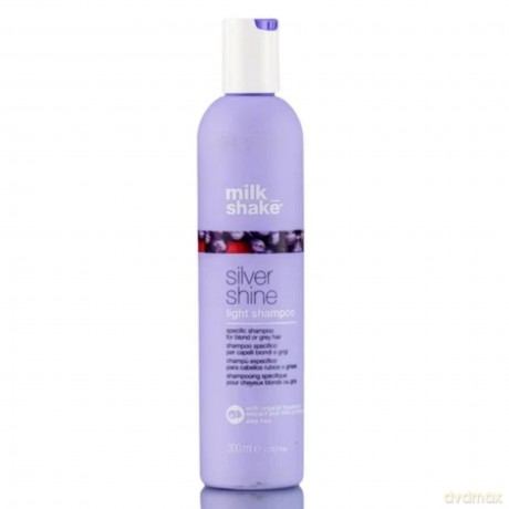 Milk Shake Silver Shine Shampoo for Gray Hair (Light Shampoo) - Volume: 300 ml
